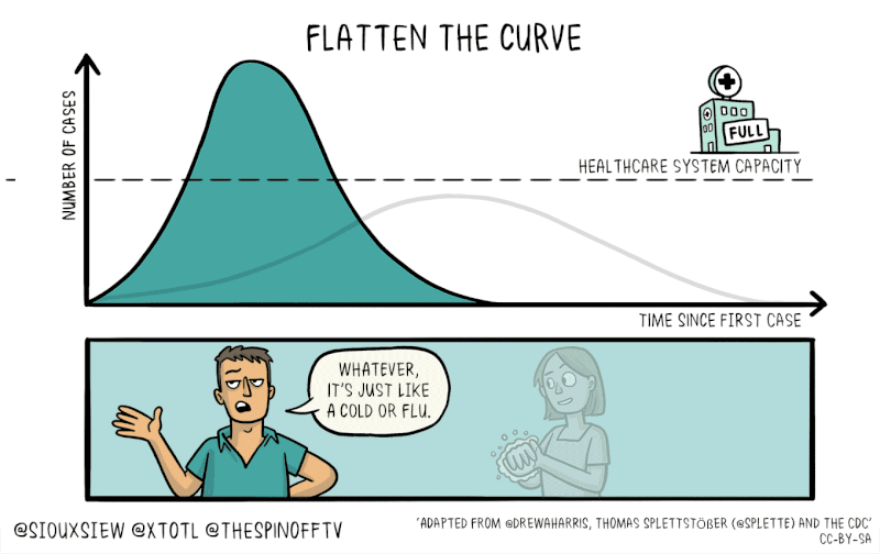 Comic: Flatten the Curve